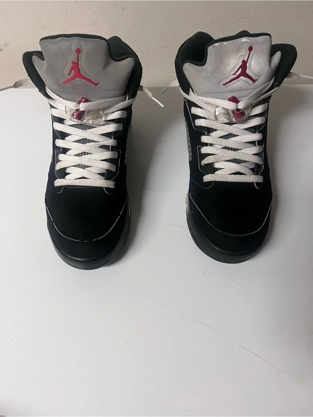 Nike Air Jordan 5 Retro Men’s Shoes - black metallic